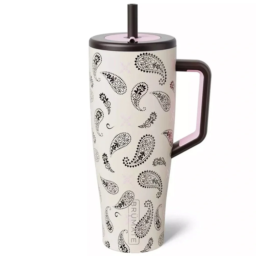 BruMate Era 40oz Tumbler in Paisley Pink! New! Limited Edition!